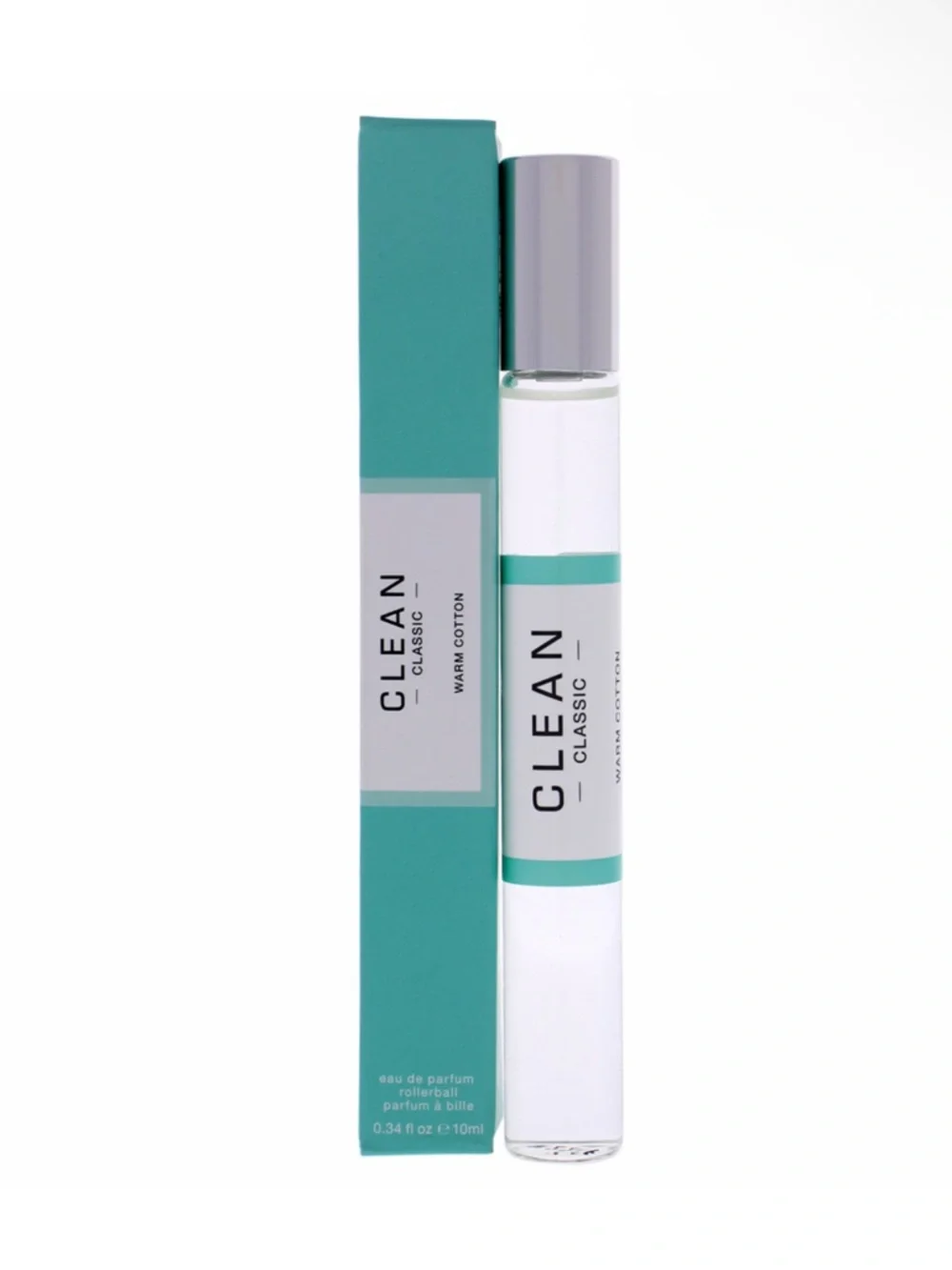 Classic Warm Cotton by Clean for Women 10 ml / 0.34 oz EDP Rollerball NEW - Picture 2 of 2